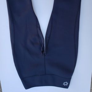 Zaggora Womens  XL Black Neoprene Hot Pants Capris